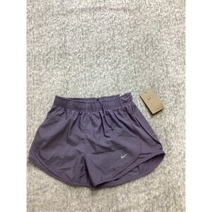 Nike Womens Dri-FIT Tempo Running Shorts Purple CU8890-509 XS